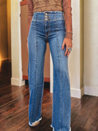 The Camille Ripped Hem Jean