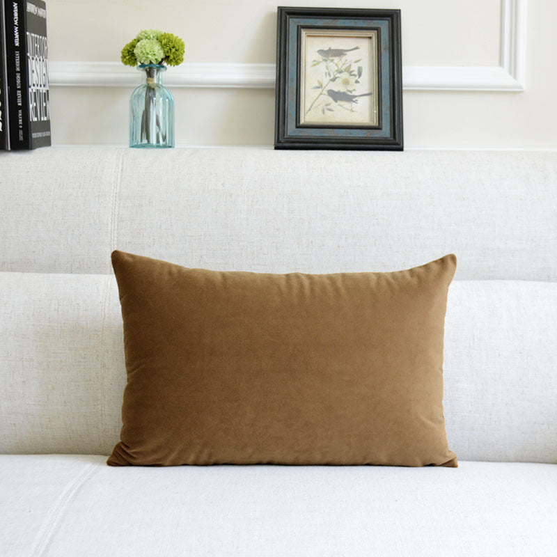 The Elowen Velvet Throw Pillow