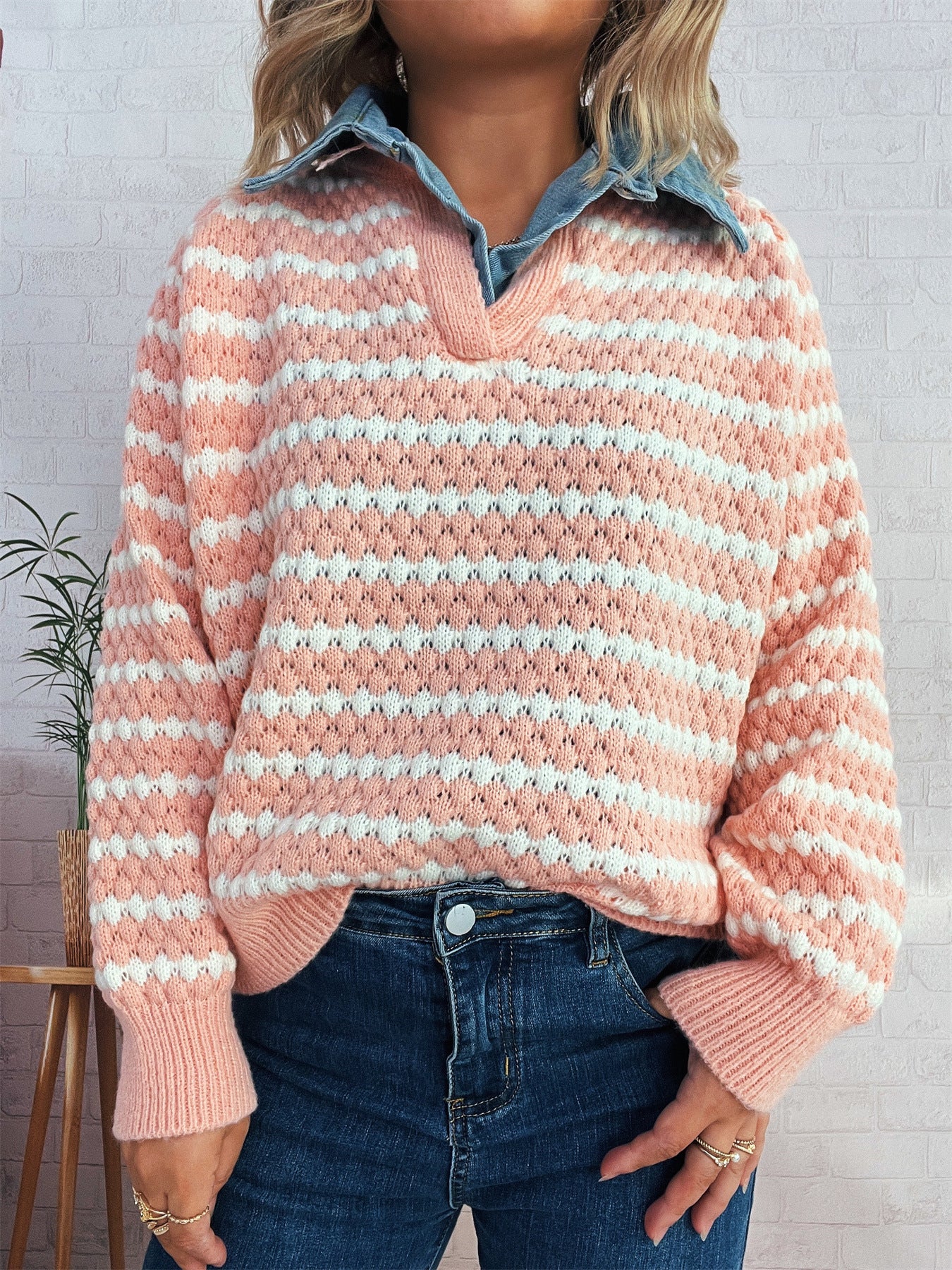 The Marlowe Patchwork Knit