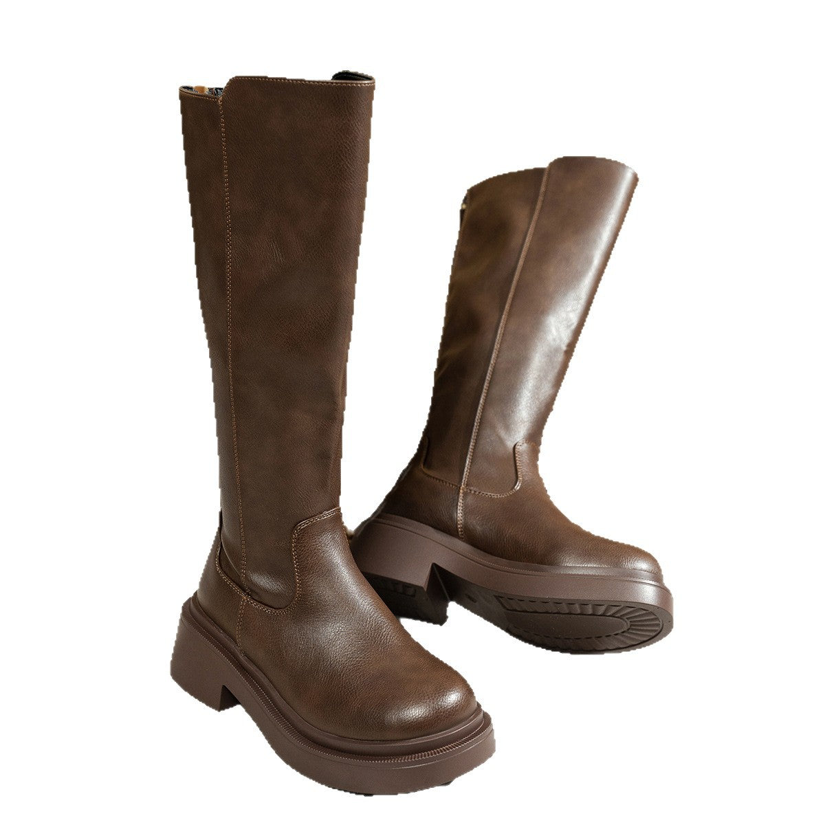 The Harlow Thick-Sole Knee Boot
