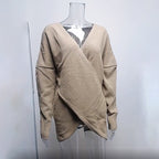 The Clara Cross-Neck Knit