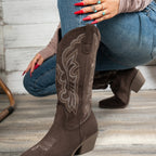 The Rosalie Embroidered Western Boot