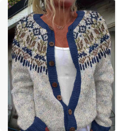 The Arden Colorblock Cardigan