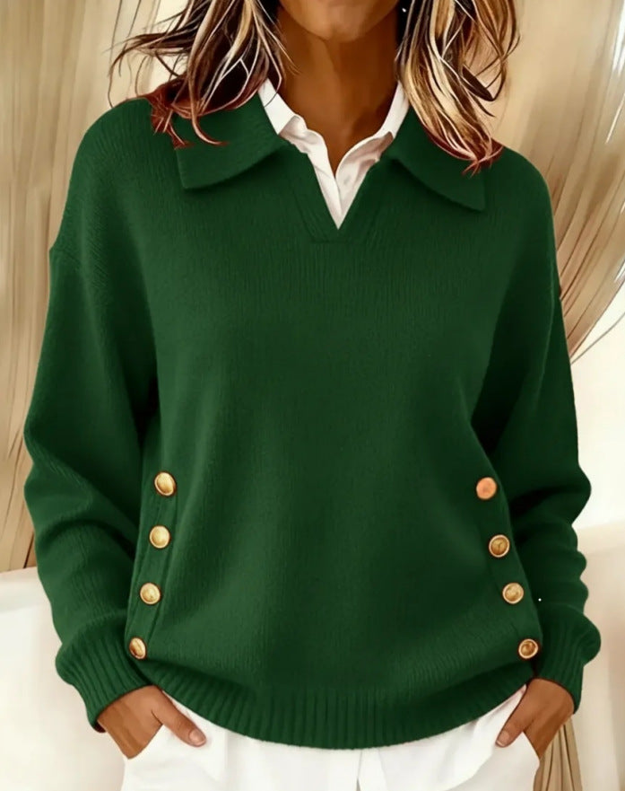 The Sutton Collared Pullover