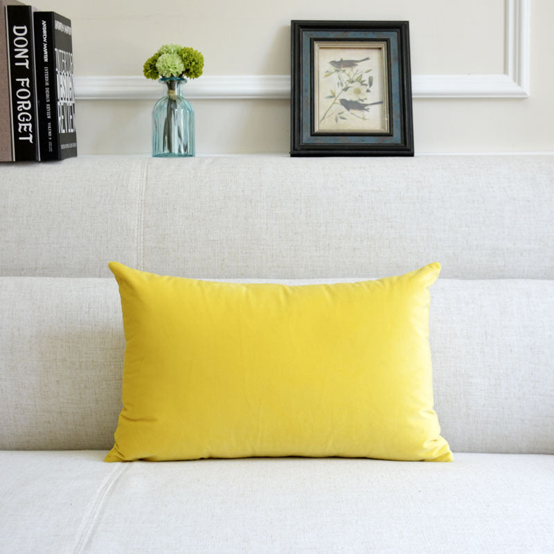 The Elowen Velvet Throw Pillow