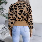 The Blair Leopard Cinched Knit