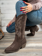 The Rosalie Embroidered Western Boot