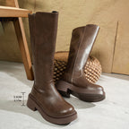 The Harlow Thick-Sole Knee Boot