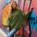 The Hazel Semi-High Neck Knit