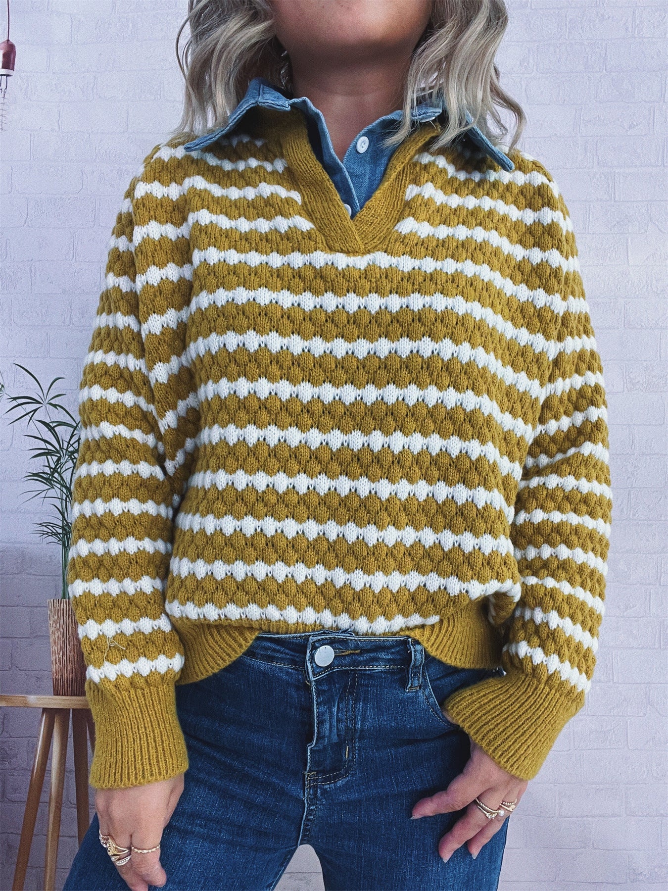 The Marlowe Patchwork Knit