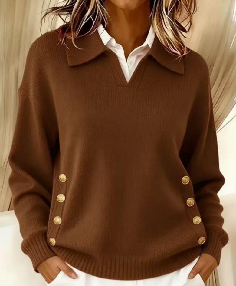 The Sutton Collared Pullover