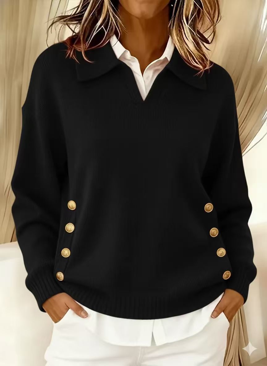 The Sutton Collared Pullover