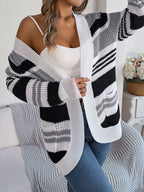 The Willow Stripe Pocket Cardigan