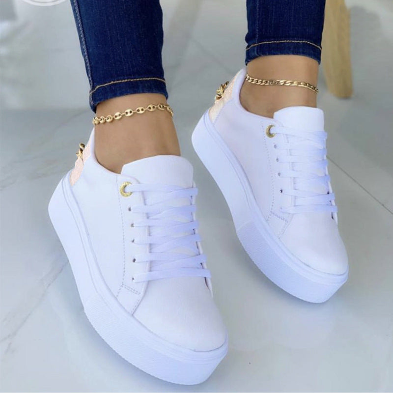 The Camille Chain Strap Sneaker