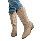 The Rosalie Embroidered Western Boot