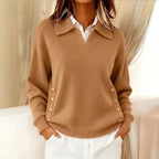The Sutton Collared Pullover