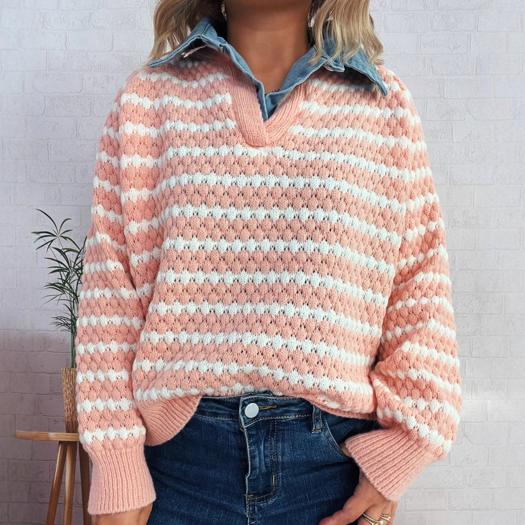 The Marlowe Patchwork Knit