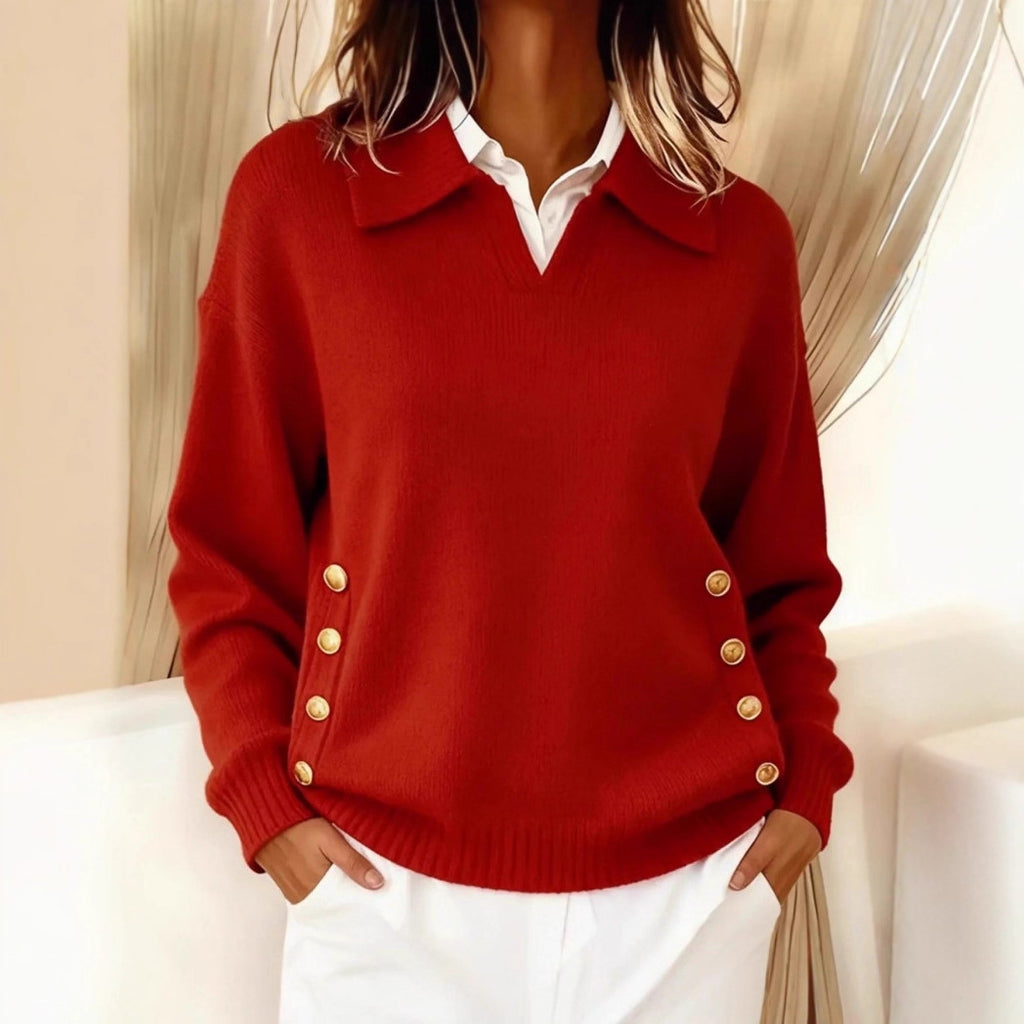 The Sutton Collared Pullover