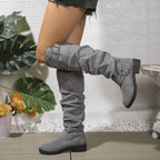 The Margot Pleated Riding Boot