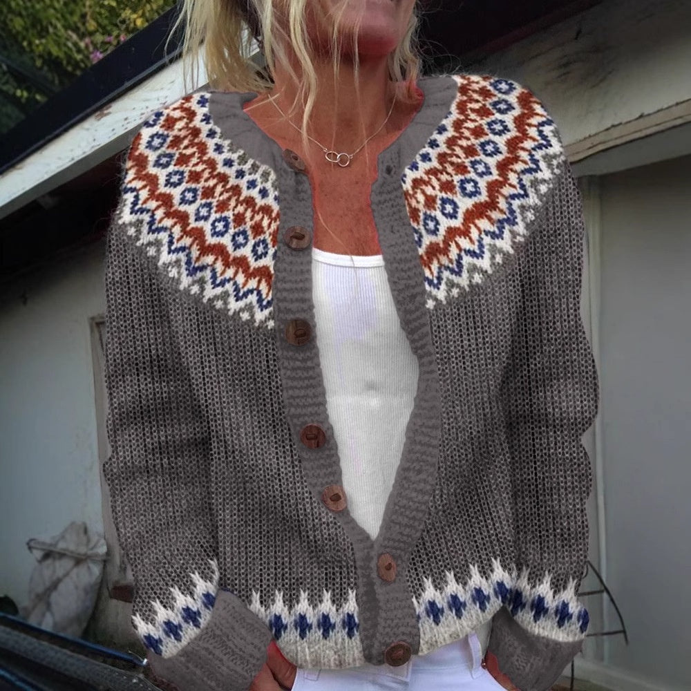 The Arden Colorblock Cardigan