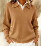 The Sutton Collared Pullover