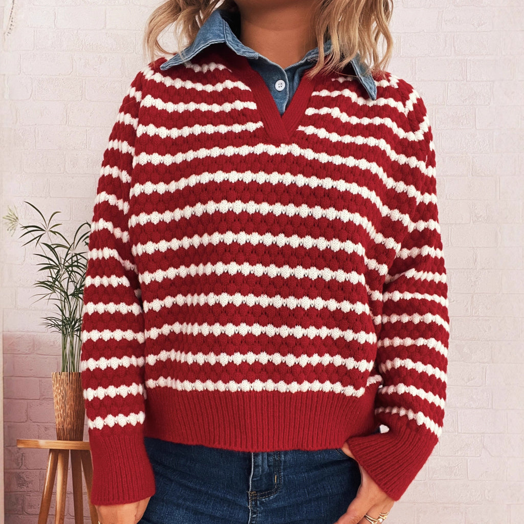 The Marlowe Patchwork Knit