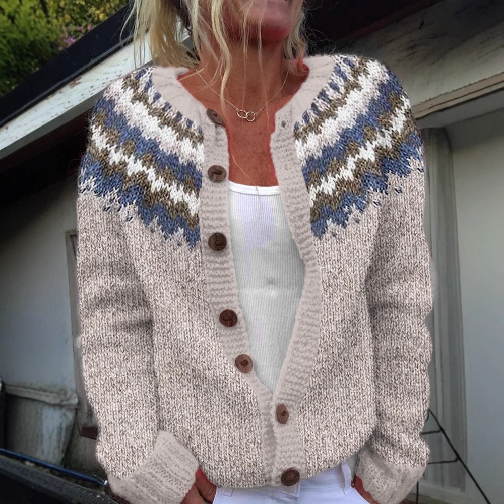 The Arden Colorblock Cardigan