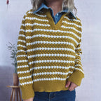 The Marlowe Patchwork Knit