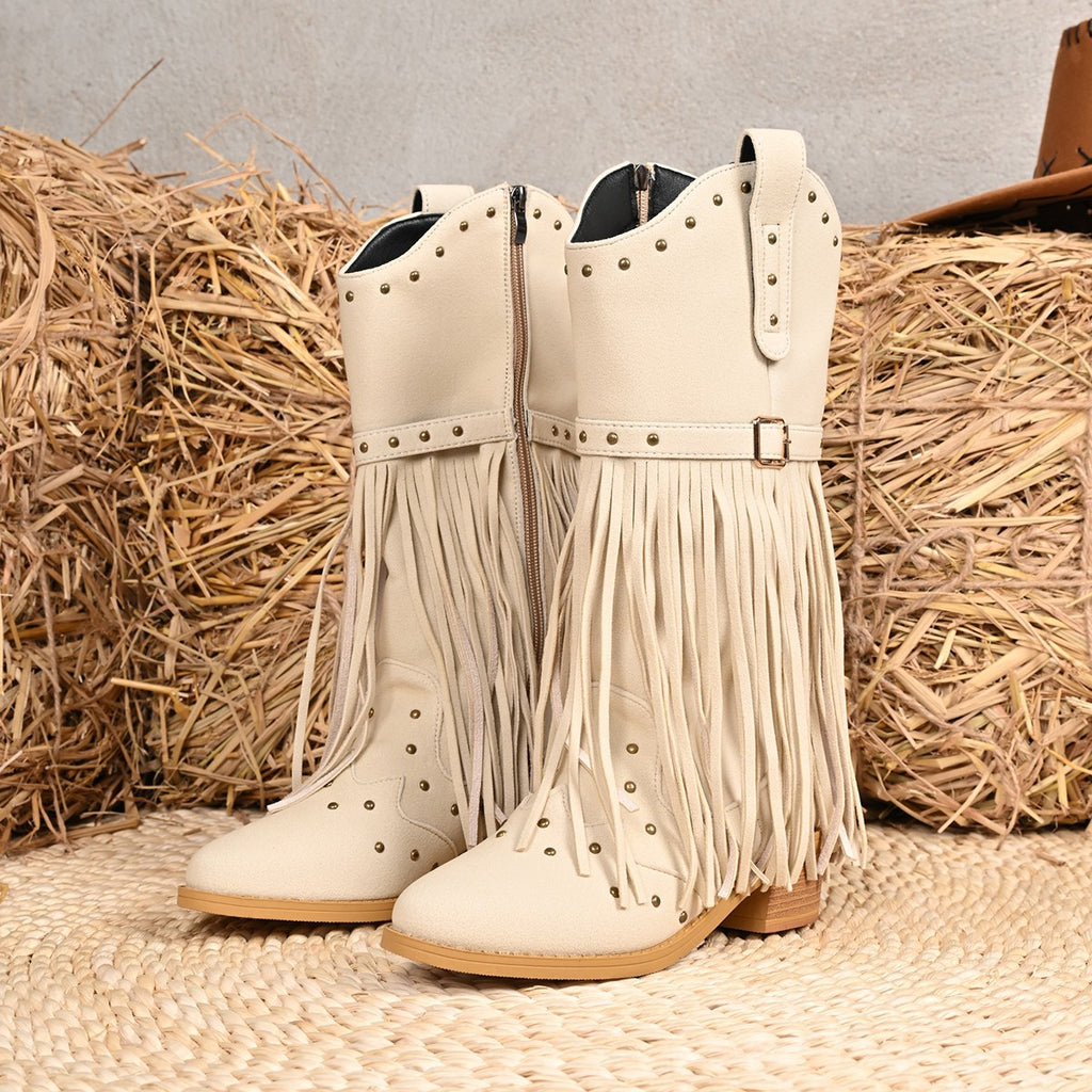 The Delilah Western Buckle Boot