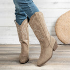 The Rosalie Embroidered Western Boot