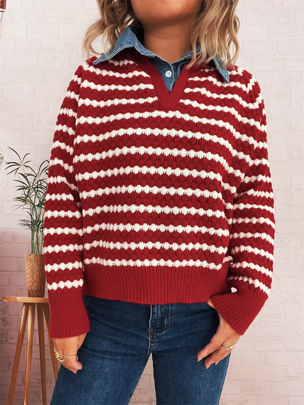 The Marlowe Patchwork Knit