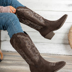 The Rosalie Embroidered Western Boot