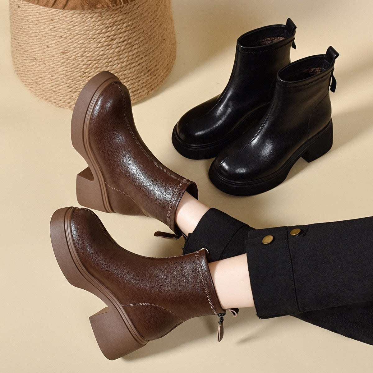 The Arden Sheepskin Winter Shoe