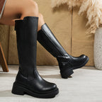 The Harlow Thick-Sole Knee Boot