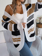 The Willow Stripe Pocket Cardigan