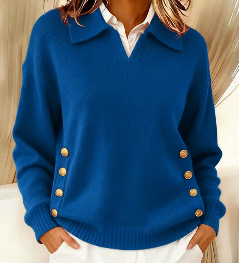 The Sutton Collared Pullover